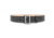 2-1/4" Basketweave Leather Sam Brown 4 Row Stitch Duty Belt with Solid Brass Nickel Buckle