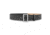 2-1/4&quot; Basketweave Leather Sam Browne Duty Belt (Half Lined) with Solid Brass Nickel Buckle