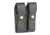 Plain Leather Double Magazine Holder for 9MM
