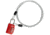 Eagle Creek 3-Dial TSA Lock w/Cable, Flame Orange, EC041028136