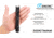 EAGTAC D25A2 Tactical Flashlight, XM-L2 U2 NW LED, 470lm, Black, D25A2-TACTICAL-XML2-NW