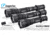 EAGTAC G25C2 Flashlight, XM-L2 U4 CW LED, 1351lm, Black, G25C2-XML2-CW