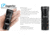 EAGTAC GX25A3 Flashlight, XM-L2 U2 NW LED, 1105lm, Black, GX25A3-XML2-NW