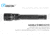 EAGTAC GX30L2R MKII Flashlight, Black, 3100lm, GX30L2R MKII-SST70-CW