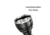EAGTAC M30LC2-C Flashlight, 3 Nichia 219B CRI-92 LED, 1000lm, Black, M30LC2C-3*219B-BASE-NW