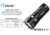 EAGTAC MX30L4-C Base Flashlight, 4 Nichia 219C CRI92 4000K LED, 3300lm, Black, MX30L4C-4*219C-BASE-NW