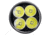 EAGTAC MX3T-C Flashlight, Black, 10,000lm, MX3T-C-4*SST70-CW