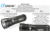 Eagtac Rechargeable MX30L3-R XHP70 4625 Lumens LED Flashlight Kit, Black, Medium, MX30L3RXHP70KIT