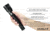 EAGTAC SX30L2-R Flashlight, XHP35 HD CW LED, 2000lm, Black, SX30L2R-XHP35-HD-REG-CW