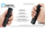 EAGTAC T25C2 Flashlight Kit, XM-L2 U2 NW LED, 1180lm, Black, T25C2-XML2-KIT-NW