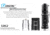 EAGTAC T25C2 Flashlight Kit, XM-L2 U2 NW LED, 1180lm, Black, T25C2-XML2-KIT-NW