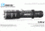 Eagtac T25C2 XPLHI 1148 Lumen Tactical Flashlight KIT, Black, Medium, T25C2XPLHIWEAPONKIT
