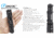 Eagtac T25C2 XPLHI 1148 Lumen Tactical Flashlight KIT, Black, Medium, T25C2XPLHIWEAPONKIT