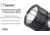 EAGTAC TX3L BASE XJP35 HI CW, 2100 Lumen, USB Rechargeable, 18650 Led Flashlight, Black, Medium 4237