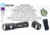 EAGTAC TX3L PRO XJP70.2 CW, 3000 Lumen, USB Rechargeable, 18650 Led Flashlight, Black, Medium 4235