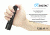 Eagtac USB Rechargeable T25LR XHP35 HD 2000 Lumen Tactical Flashlight KIT, Black, Medium, 2917