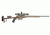 Eberlestock Cobra Stock Chasis System, 700 SA, w/ AI-Type 5 Round Magazine, Dry Earth M2AE