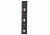 Eberlestock Perf-Mount Picatinny Rail, Stealth Black 11PRB