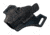 Ed Brown Products Commander Holster, 1911, RMR Sight, Shark Trim, by S&amp;S Leatherworks, Black, HL-C-RMR