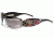 Ed Hardy Skull Butterflies &amp; Roses Sunglasses EHS-020