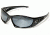 Edge Eyewear Baretti-Black / Silver Mirror Lens with Gasket GSB117