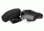 Edge Eyewear Blizzard Goggles, Soft-Touch Matte Black Goggles / Clear Vapor Shiel, HB611