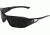 Edge Eyewear Brazeau Safety Glasses Black Frame Smoke Lens Xb116
