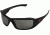 Edge Eyewear Brazeau Safety Glasses Black Torque Frame Smoke Lens Polarized Txb236