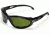 Edge Eyewear Dakura-Black / IR 3.0 Light Welding Lens with Gasket GSW11-IR3