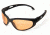 Edge Eyewear Falcon Safety Glasses - Black Frame, Tiger's Eye Lens SF610