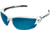 Edge Eyewear Khor G2 Safety Glasses - White Frame / Blue Mirror Lenses, One Size, SDK148-G2