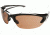Edge Eyewear Khor Safety Glasses Black Frame Copper Driving Lens Sdk115