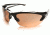 Edge Eyewear Khor Safety Glasses - Black Frame, Copper "Driving" Lens SDK115