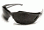 Edge Eyewear Khor Safety Glasses - Black Frame, Smoke Lens SDK116
