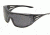 Ossa Fit Over Safety Glasses - Black Frame, Large Smoke Lens XF116-L