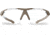 Edge Eyewear Phantom Rescue Shooting Glasses, Tan499 Frame, Clear Vapor Shield Lenses, Standard, PR21VS