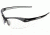 Edge Eyewear Zorge Safety Glasses Black Frame Clear Lens Dz111