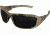 Edge Safety Brazeau with Blue E Logo, Polarized Smoke Lens, Camouflage Frame, TXB216CF-E4