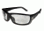 Edge Safety Mazeno Slim Fit Glasses, Black Frame, Clear Lens, PM111