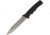 Eickhorn Solingen Expedition Knife Black Fixed Blade Knife, 6.5in, K110 Tool Steel, Standard Edge, Black, G10 Handle EI825229G