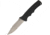 Eickhorn Solingen Expedition Knife EDC Black Fixed Blade Knife, 4.75in, K110 Tool Steel, Standard Edge, Black, G10 Handle EI825233G