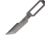 Eickhorn Solingen Para-III Fixed Blade Knife, 3.5in, Bead Blast Premium Steel Tanto Blade, Stainless Steel Handle, 825274