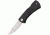 EKA Swede 88, Black Rubber Handle, Plain w/Sheath EKA-618108
