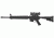 Elcan SpecterDR 1.5x/6x Optical Sight, 7.62mm, CX5456 Illum Crosshair Reticle, Black DFOV156-C2