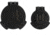 Element Optics Theos Flip Caps, Black, ELE55011