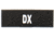 Eleven 10 1x3 Med Name Tape Patch, White Glow - E10-7003-DX-BLK/GLO