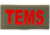Eleven 10 2x4 Med Id Patch, Red - E10-7001-TEMS-RGR/RED