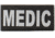 Eleven 10 2x4 Med Id Patch, Silver Reflective - E10-7001-MEDIC-BLK/REF