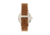 Elevon Northrop Leather-Band Watch, Camel/Green, ELE110-5