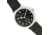 Elevon Northrop Leather-Band Watch, Charcoal/Black, ELE110-2